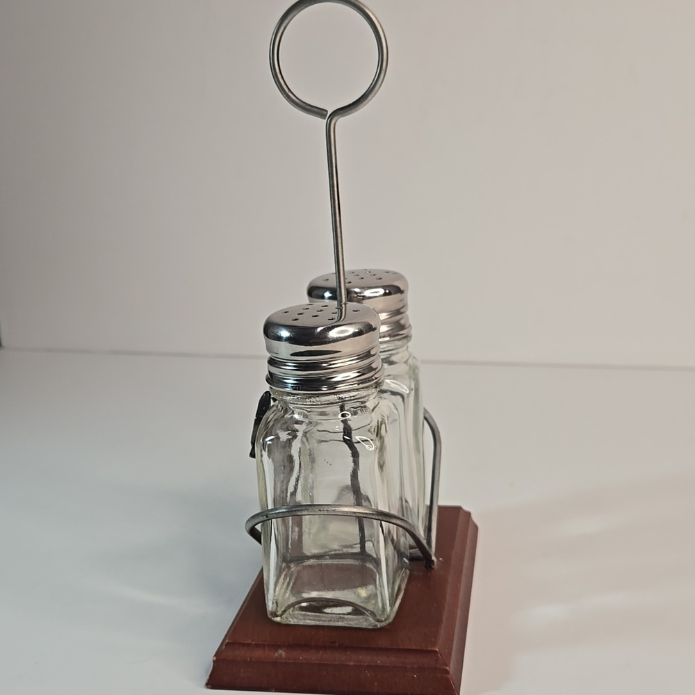 Silver Elk/Deer Salt and Pepper Shaker Set Lodge Hunting Cabin Core CabinCore - Picture 5 of 15